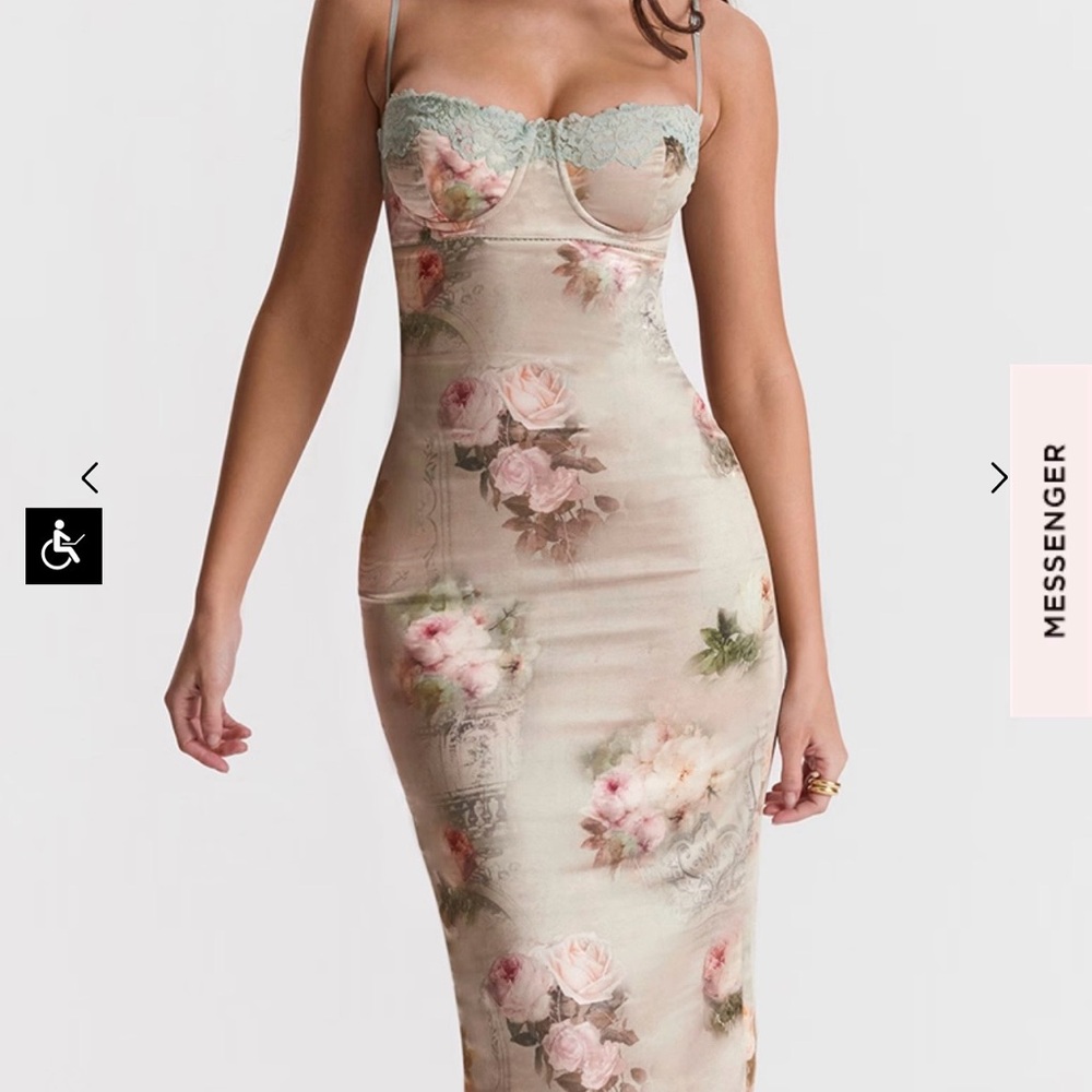 HOUSE OF CB VENUS Floral Dress